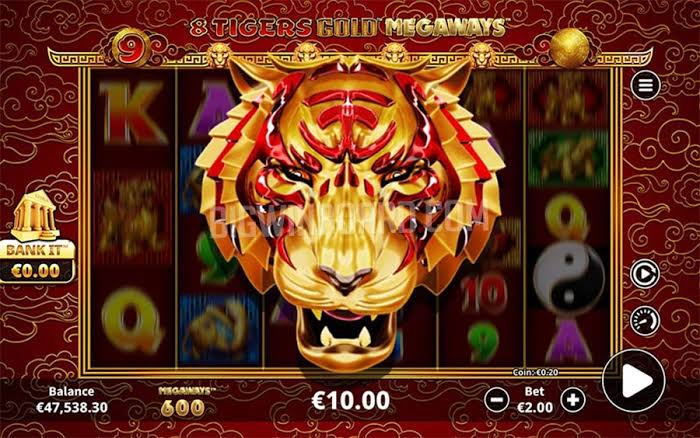 8 tigers gold megaways — banner principale su Casinolo Casino